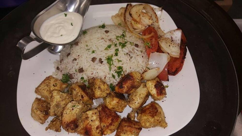 Chicken Kabob Plate