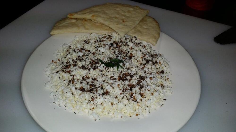 Fresh Feta Cheese Plate